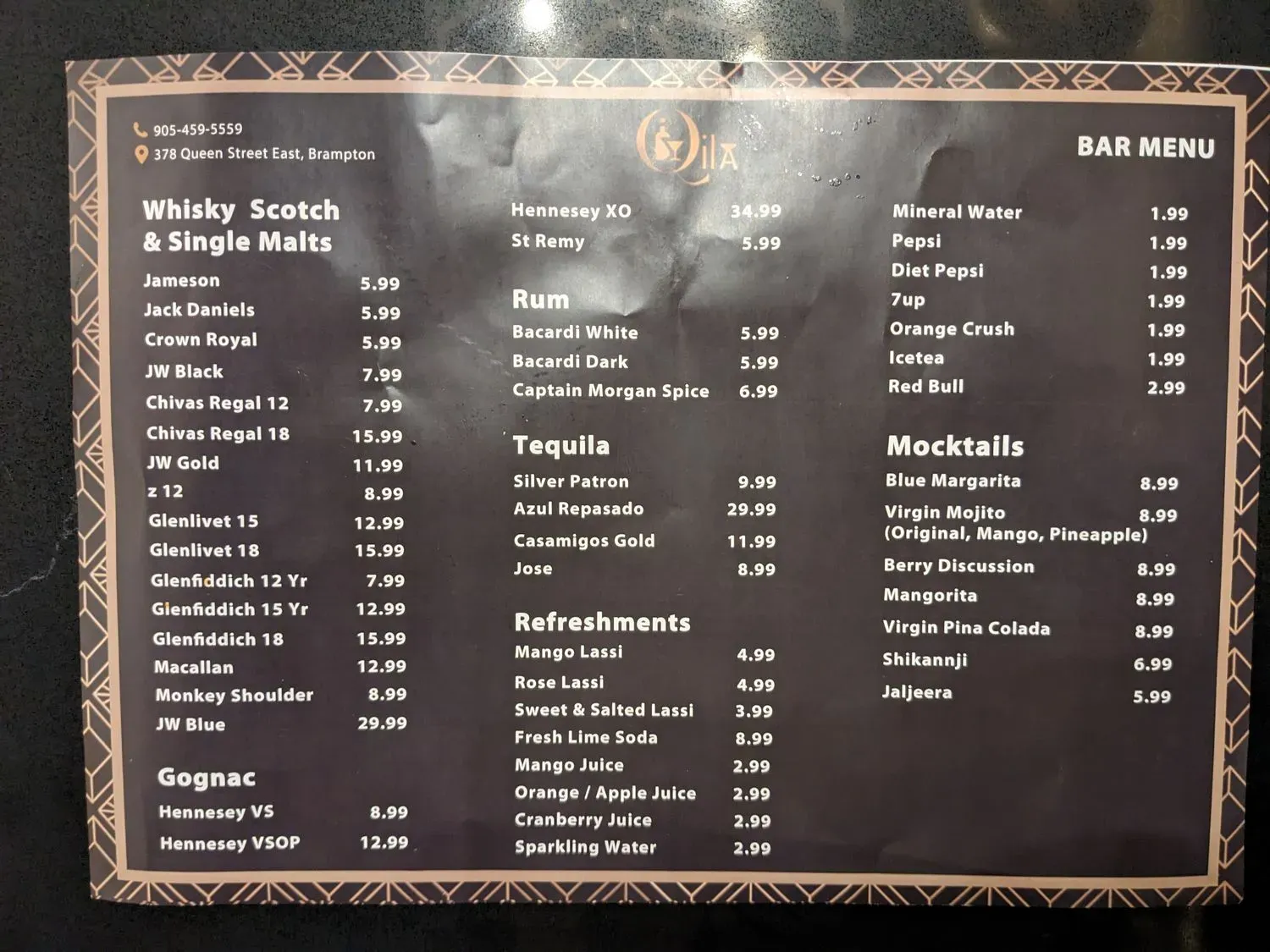 Menu 3