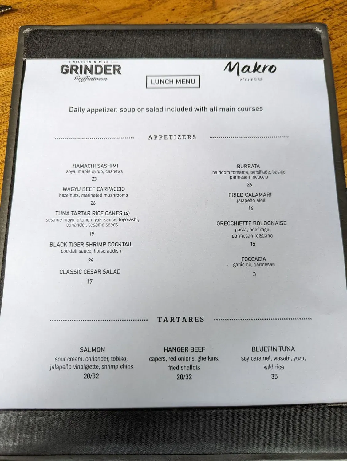 Menu 3