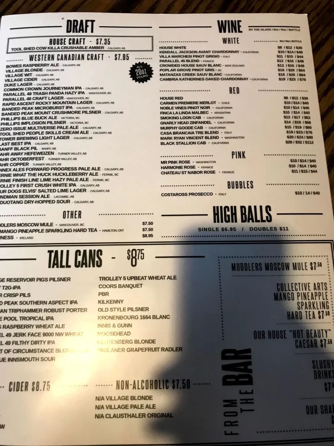 Menu 6