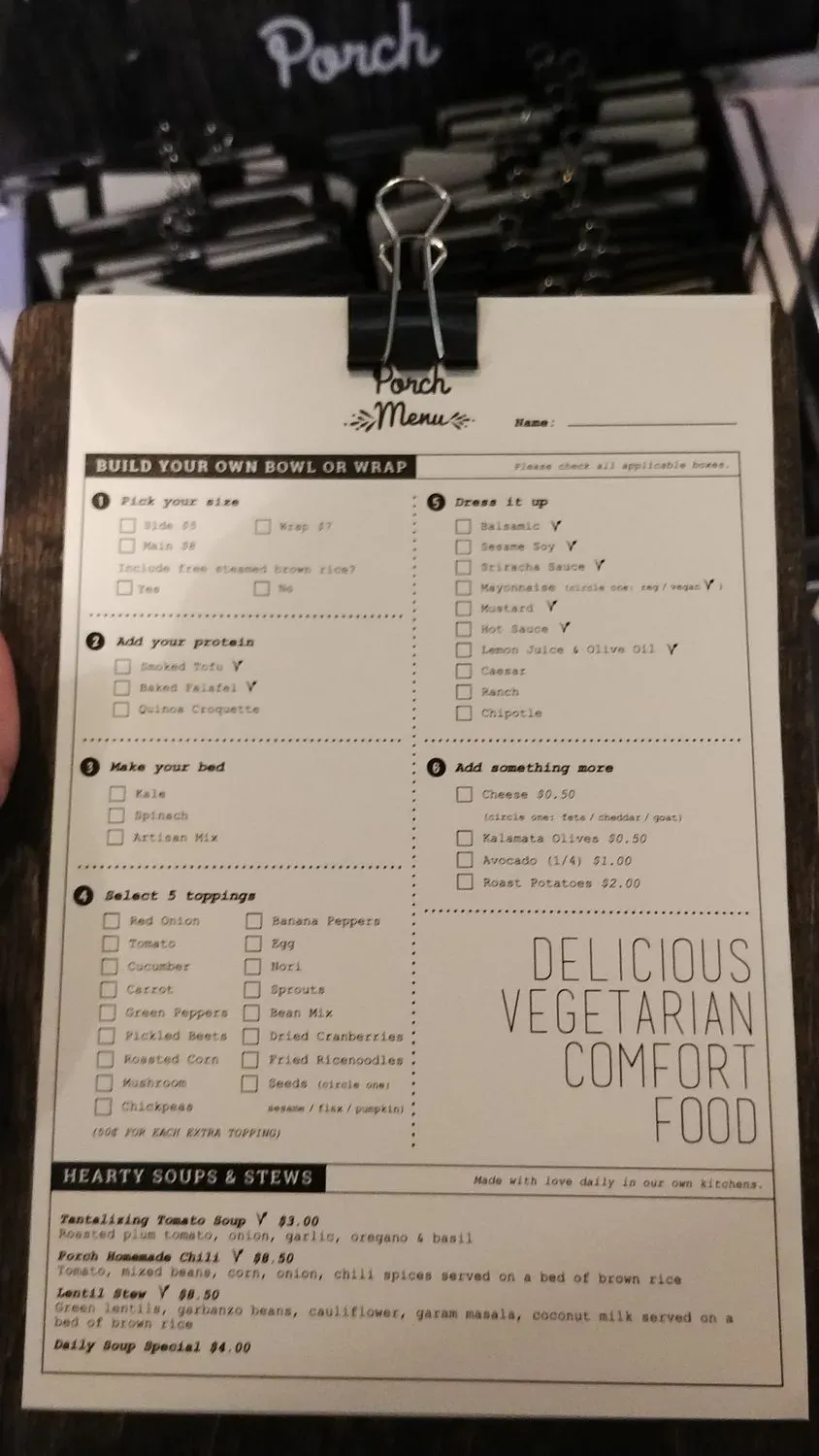 Menu 4