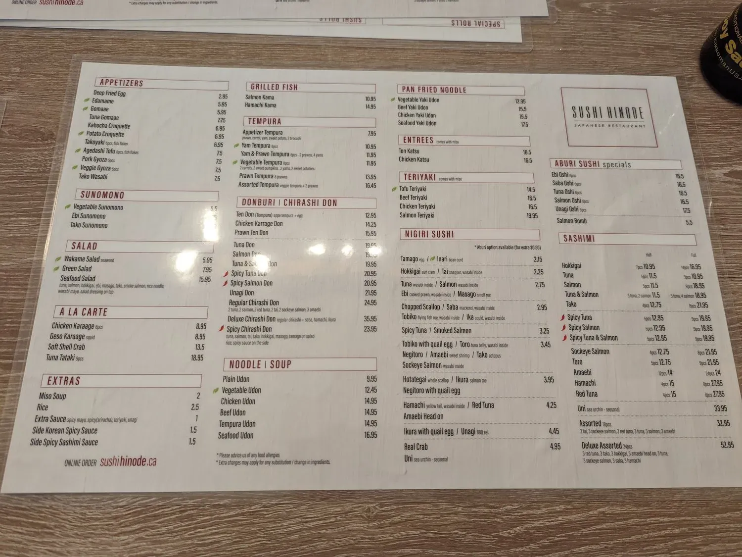 Menu 3