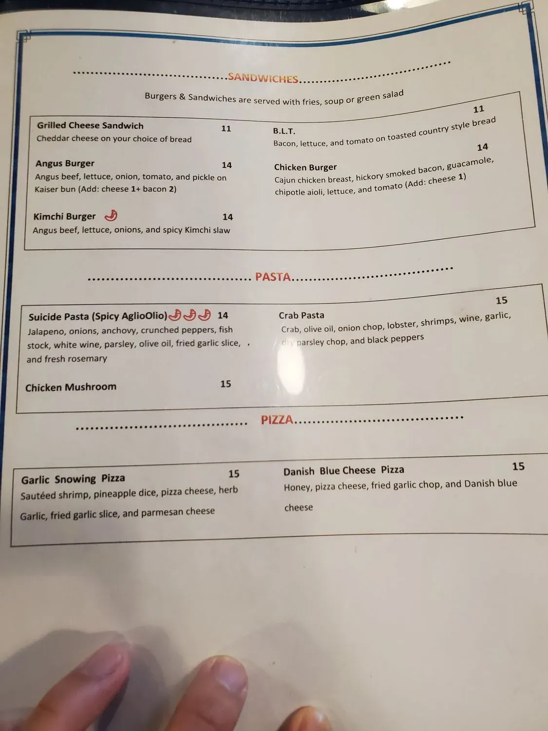 Menu 6