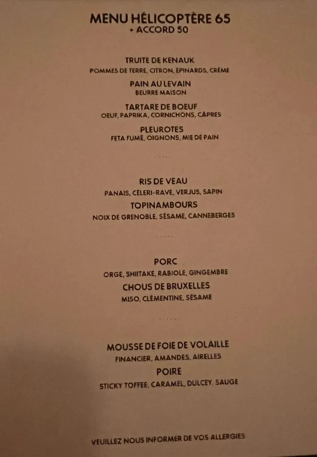 Menu 3