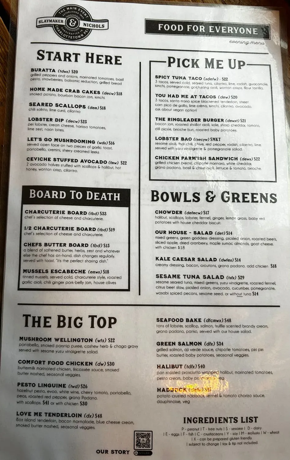 Menu 3