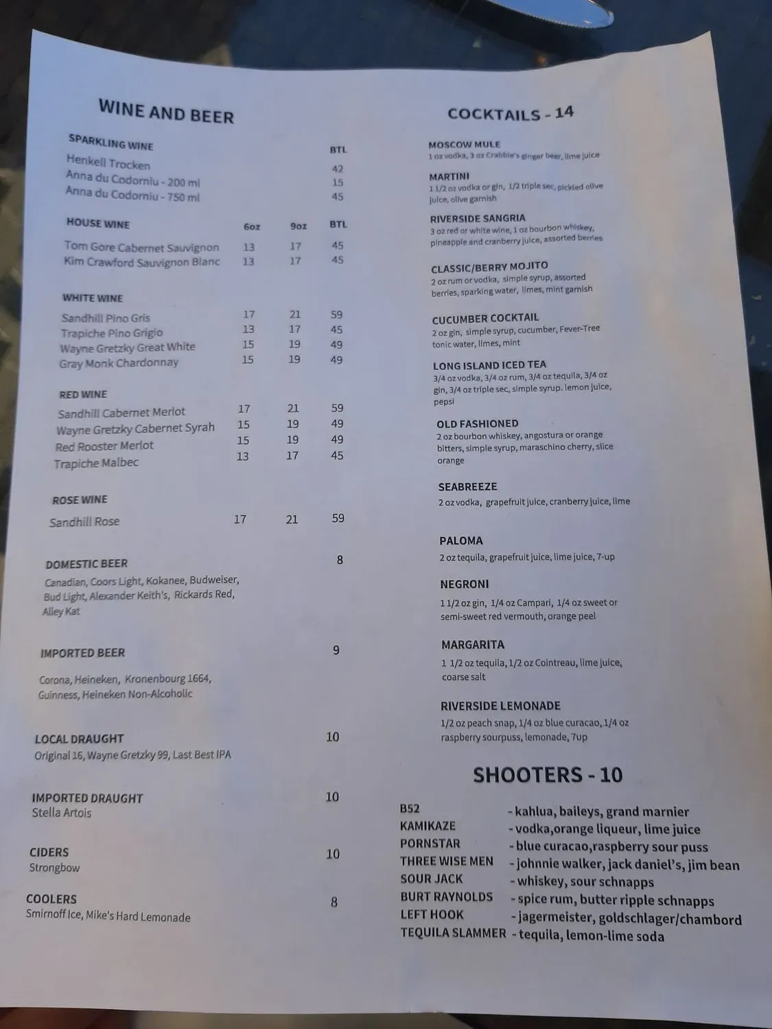 Menu 3