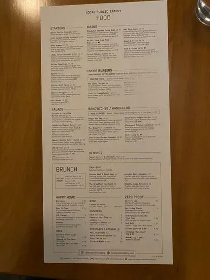 Menu 4