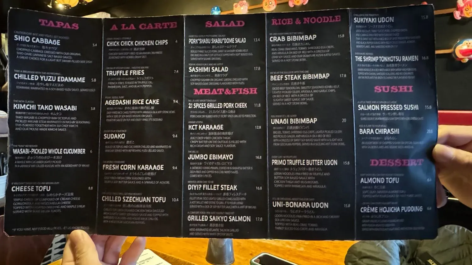 Menu 4