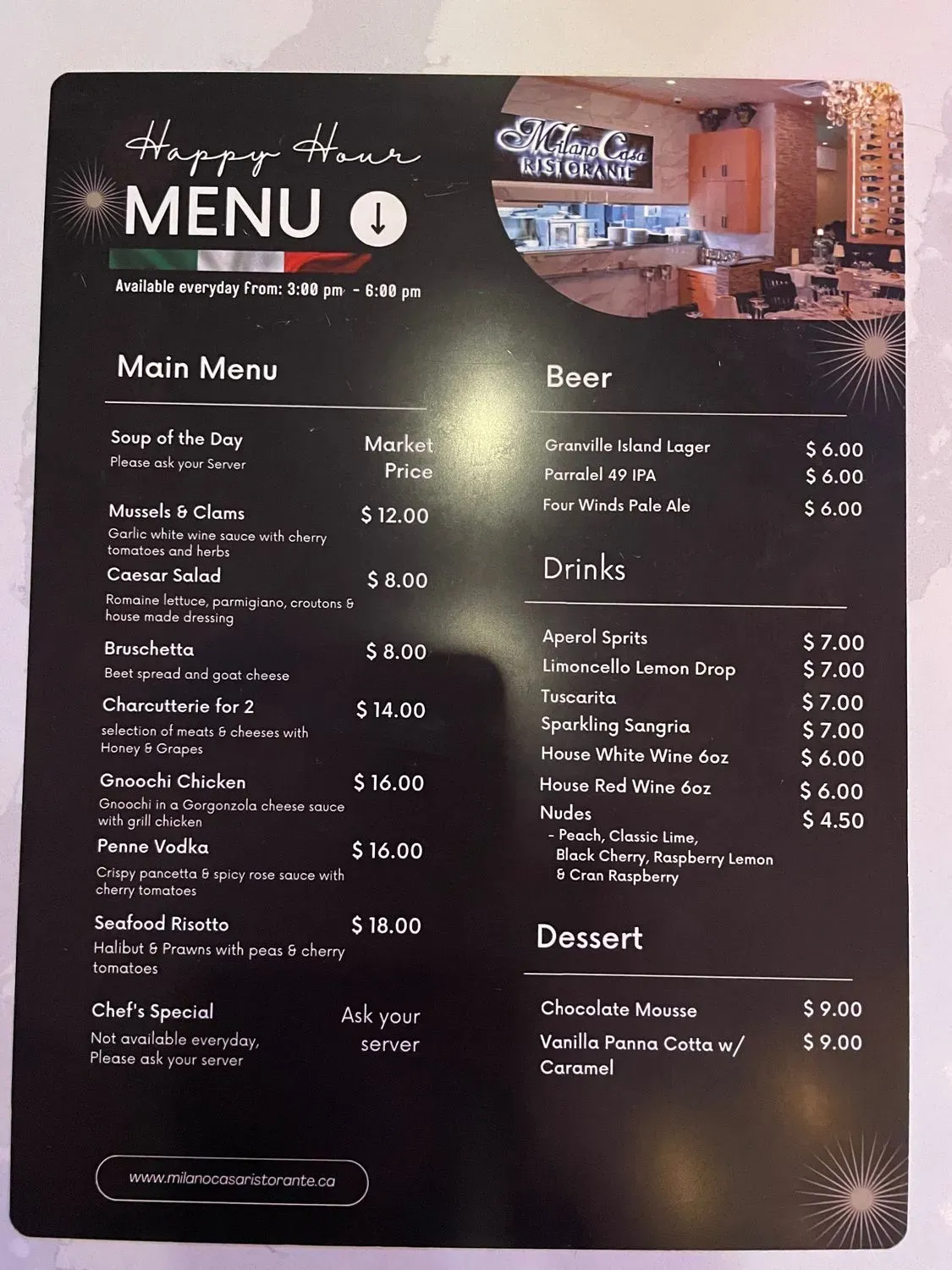 Menu 4