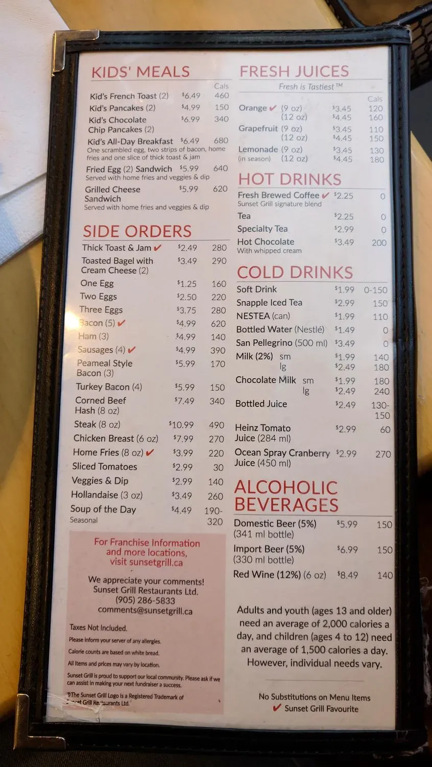 Menu 6