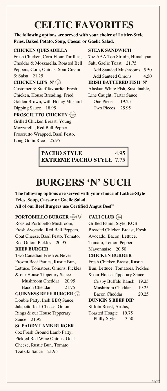 Menu 6