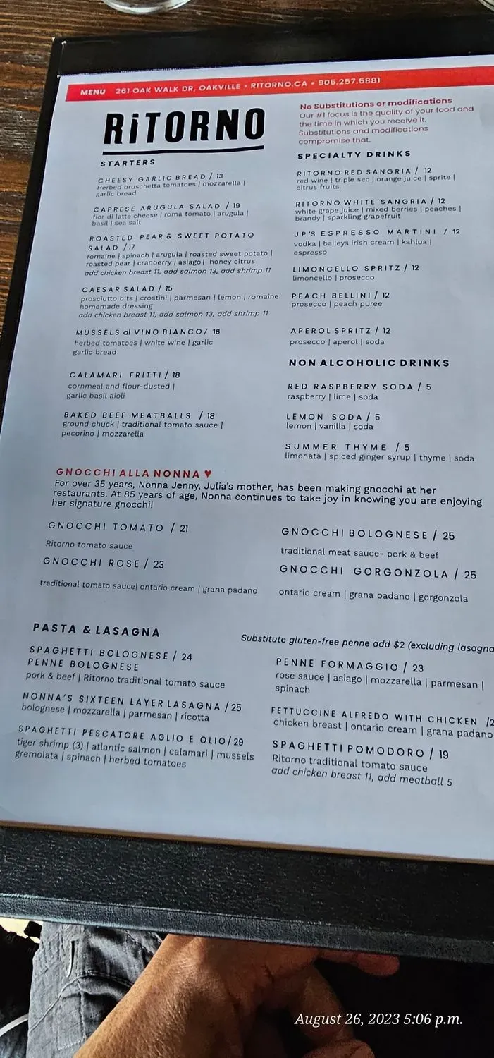 Menu 6