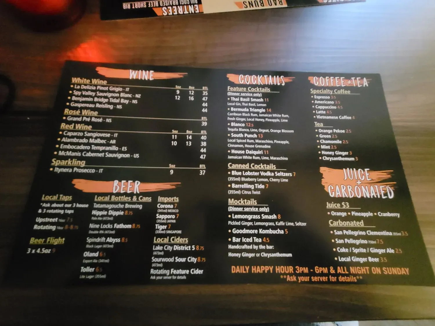 Menu 3