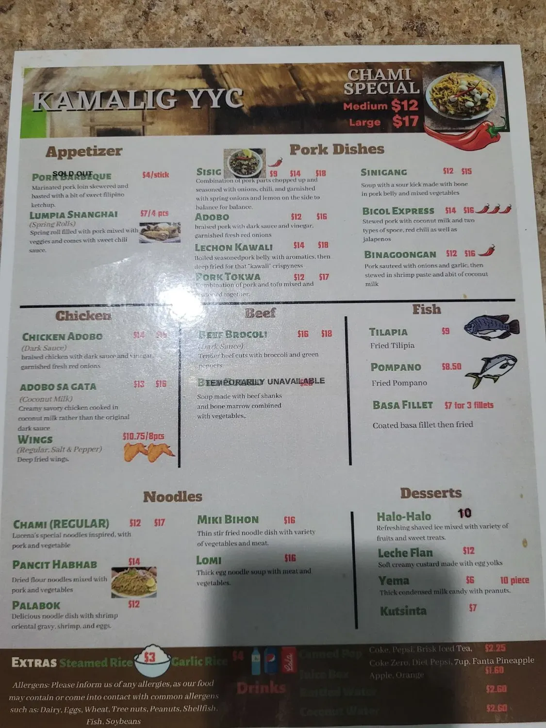 Menu 4