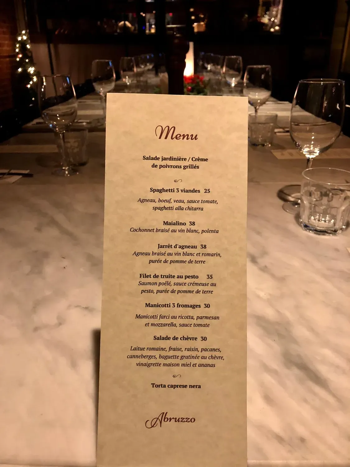 Menu 3