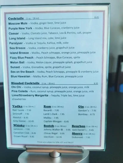 Menu 6