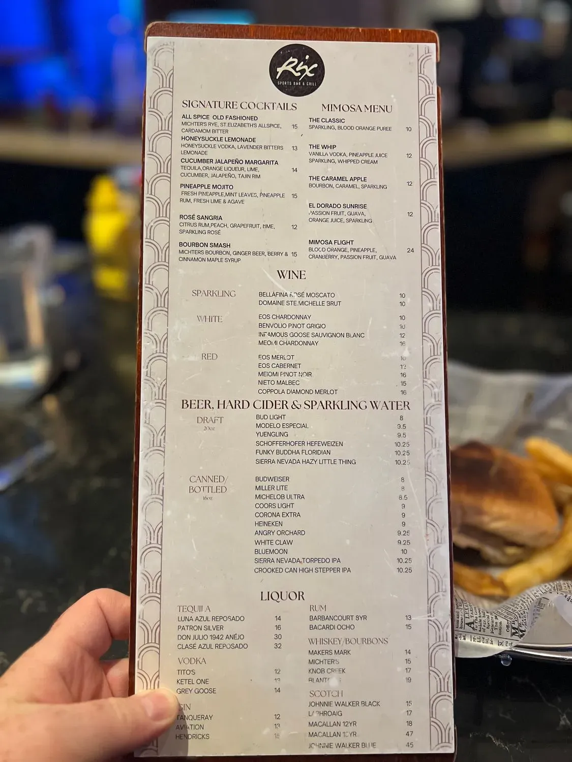 Menu 4