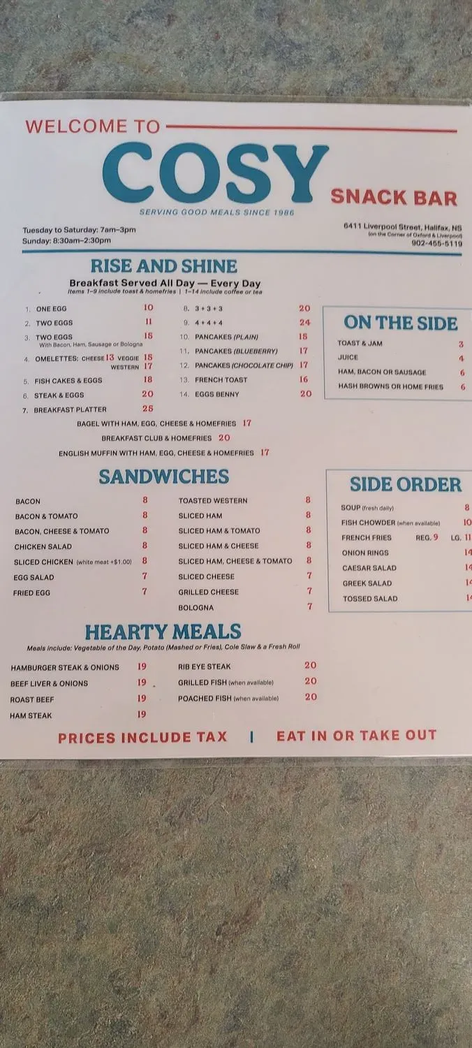 Menu 4