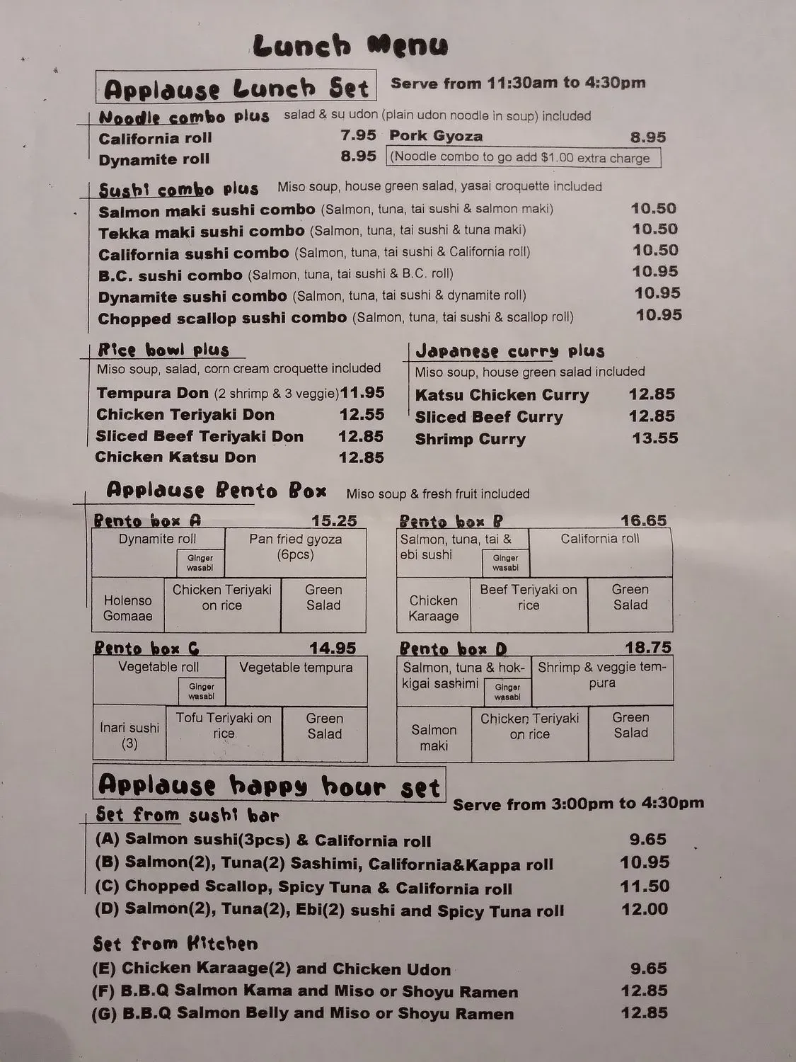 Menu 4