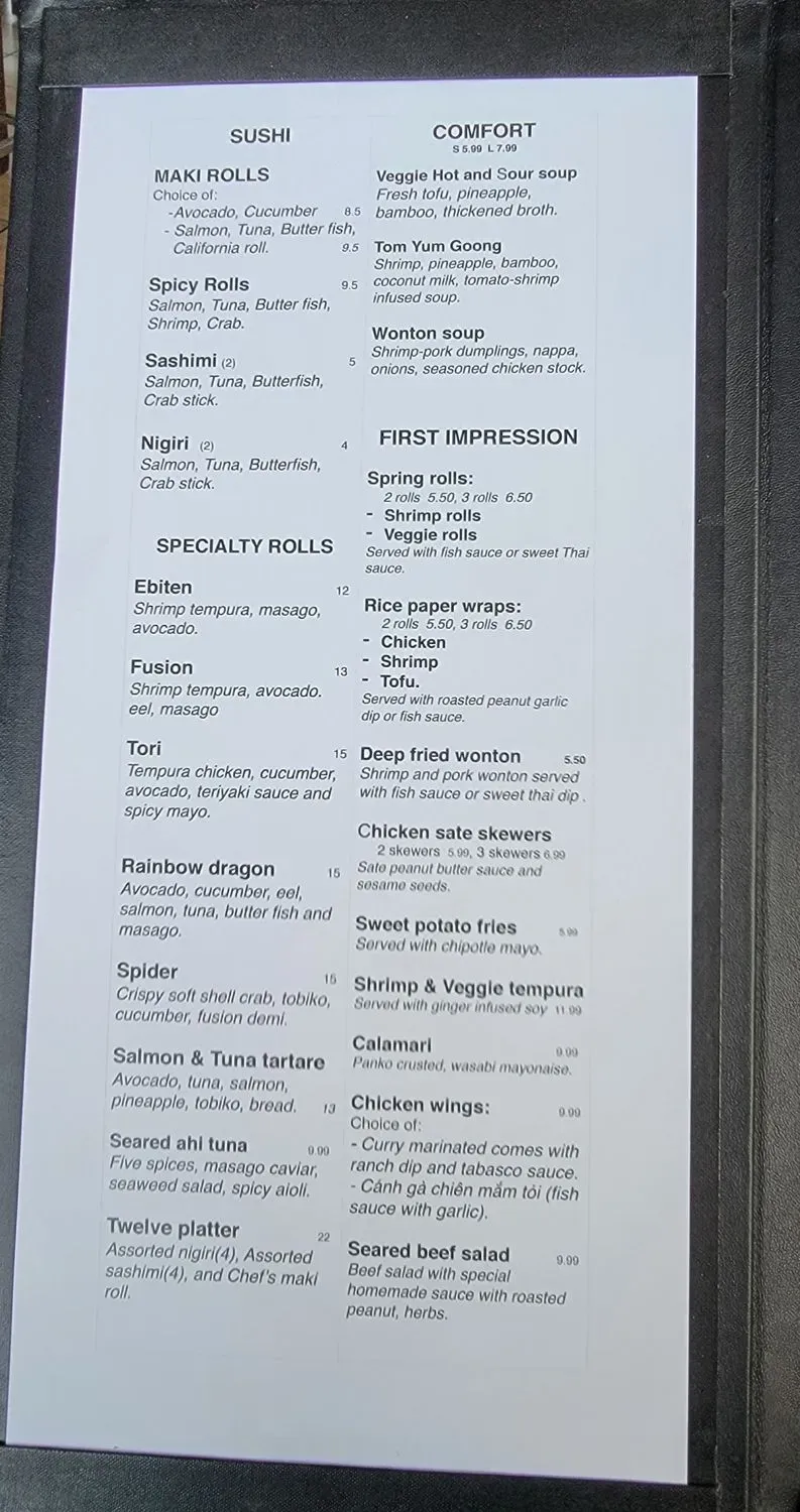 Menu 3