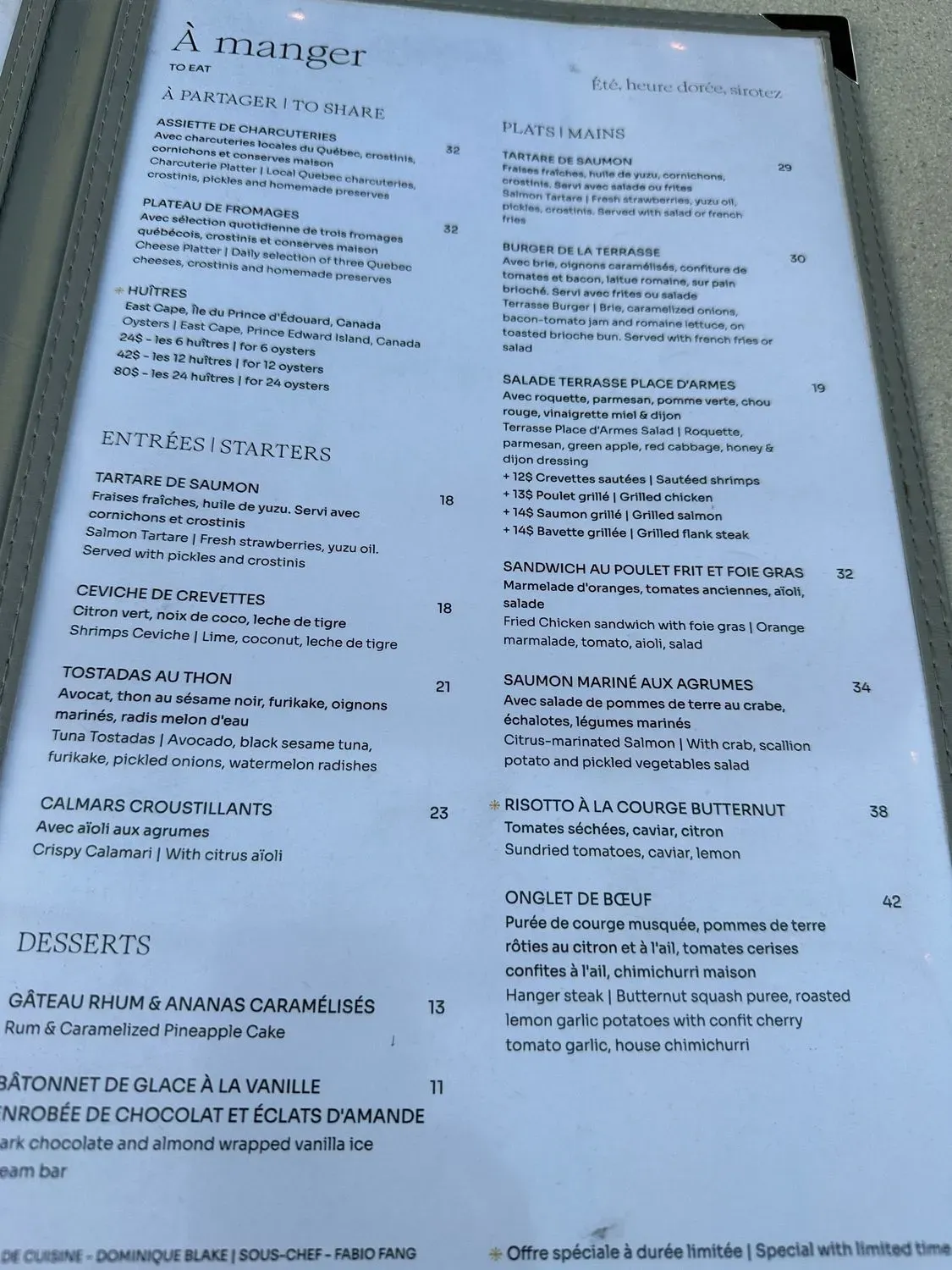 Menu 4