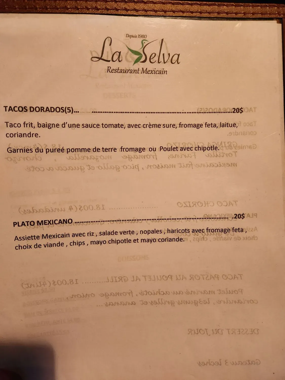 Menu 3