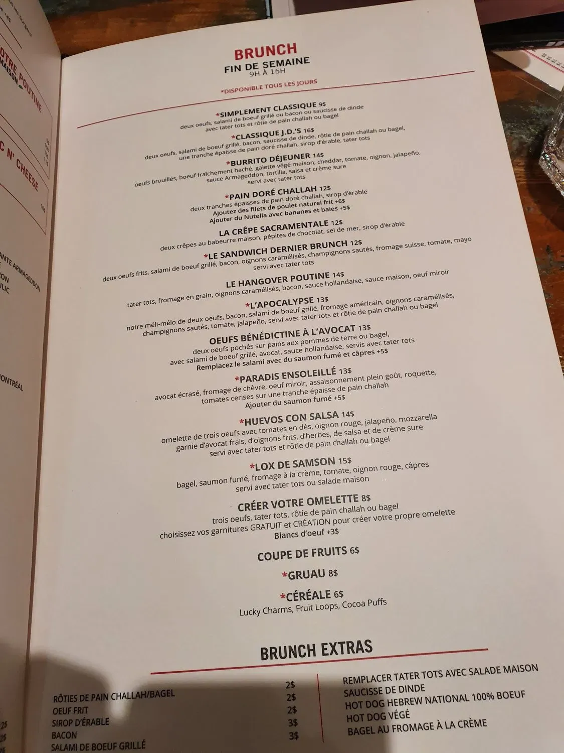 Menu 3