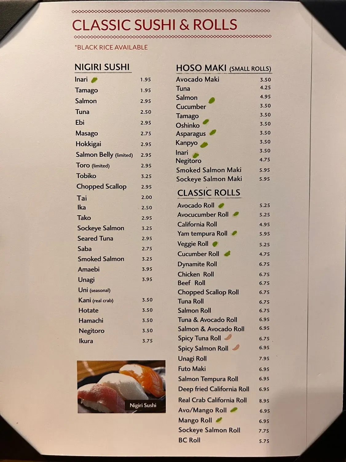 Menu 3