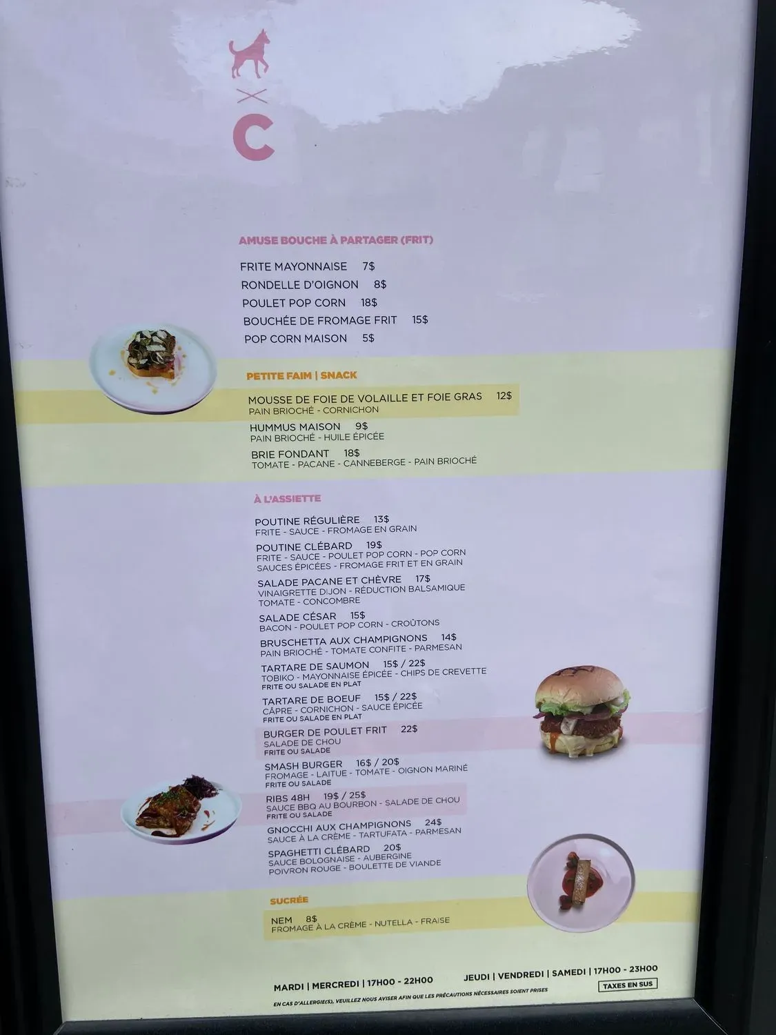 Menu 4