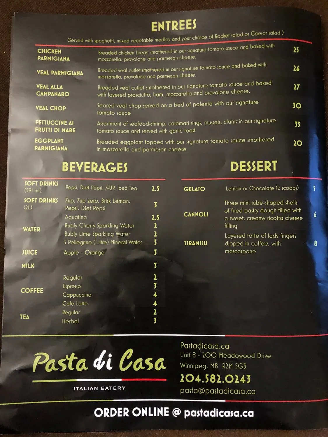 Menu 3