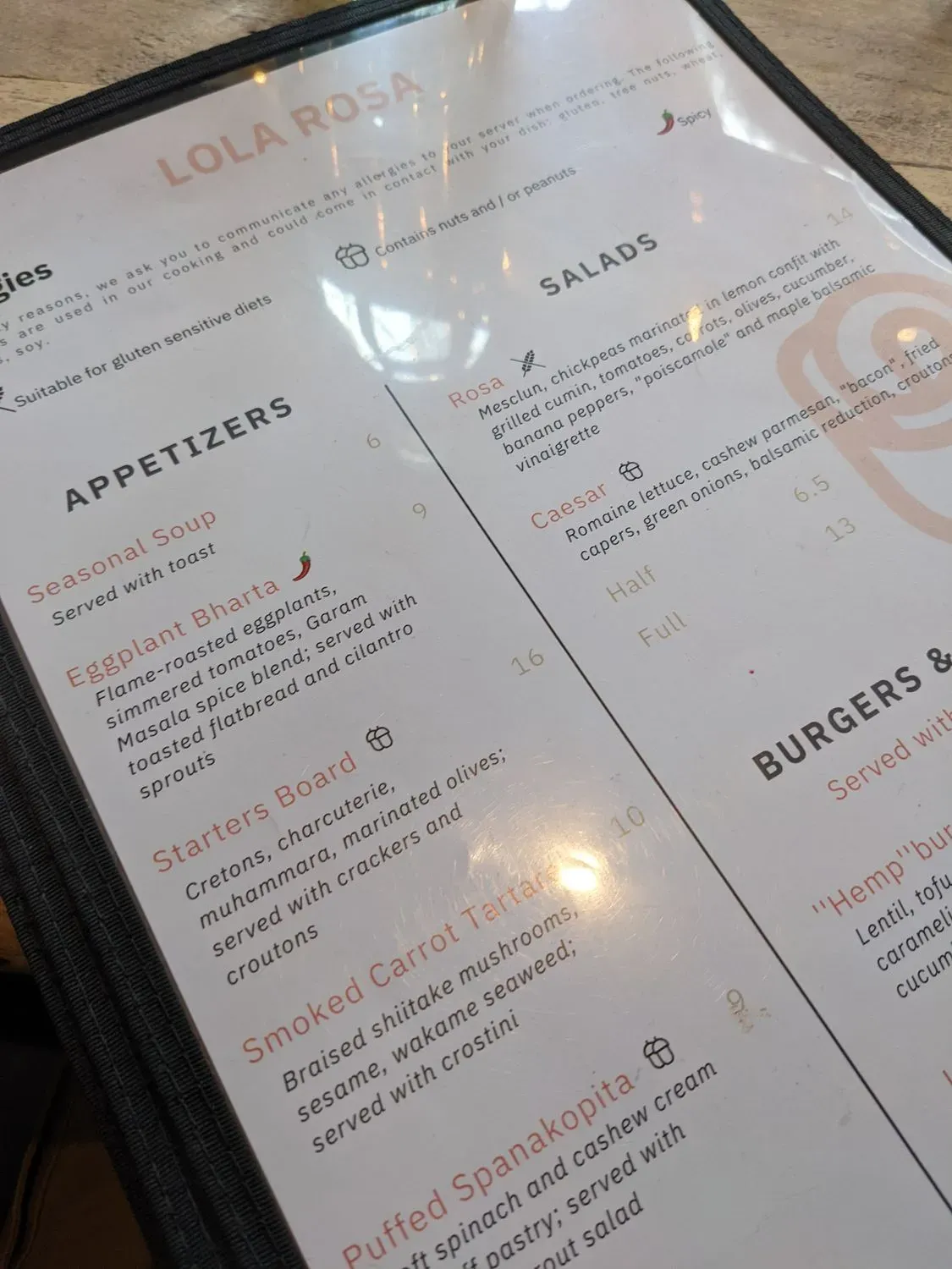 Menu 6