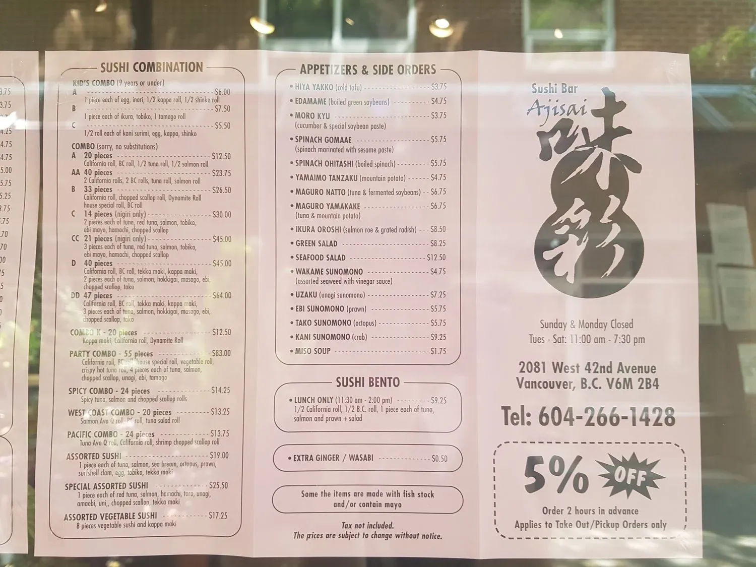 Menu 6