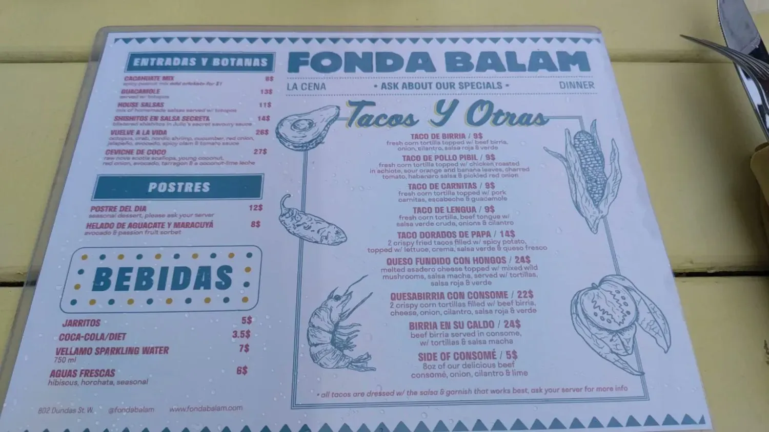 Menu 3