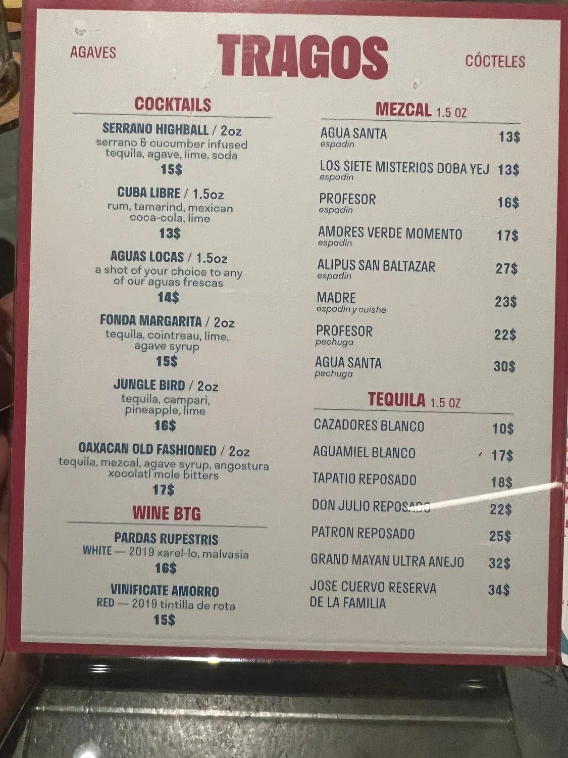 Menu 4