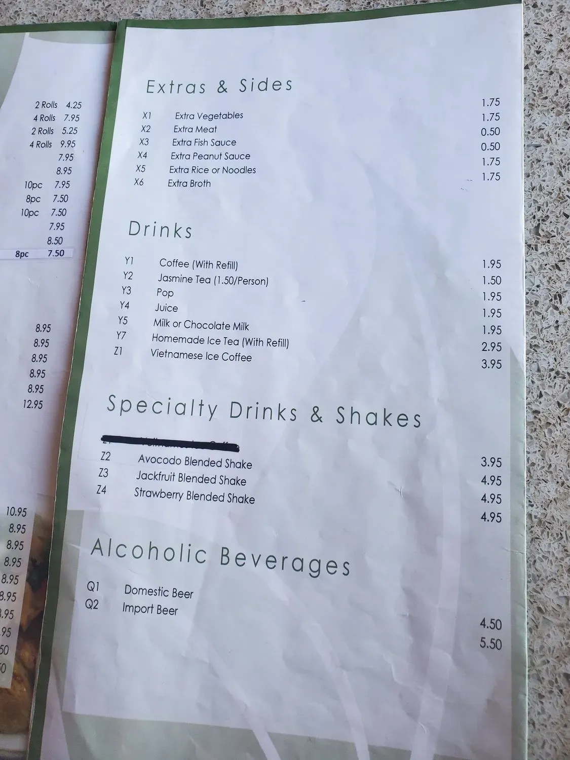 Menu 6