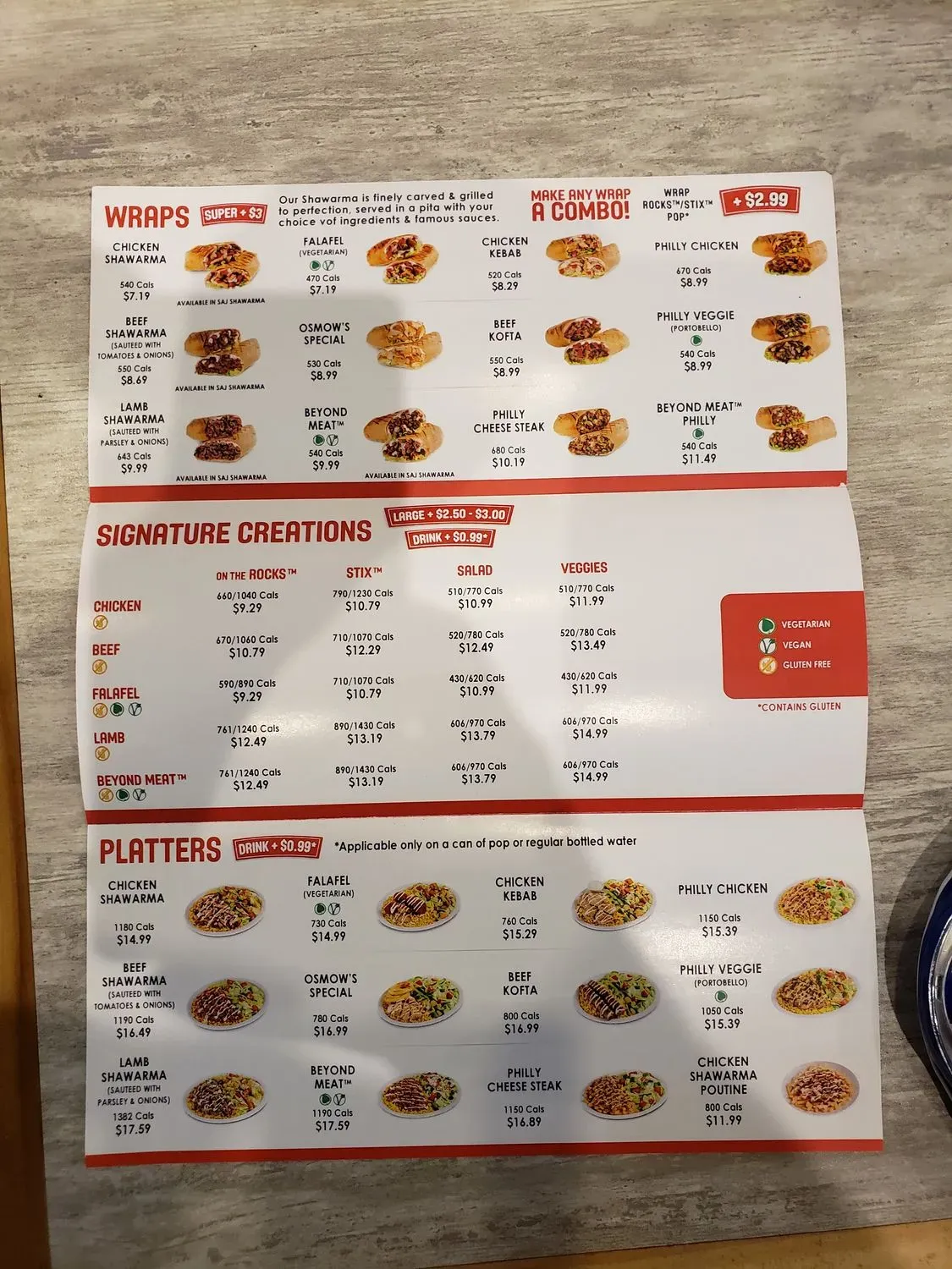 Menu 3