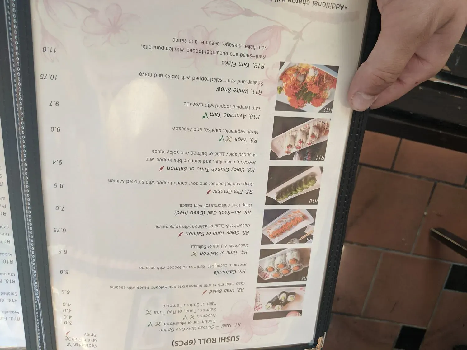 Menu 6