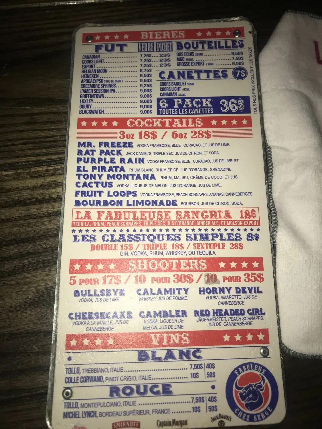 Menu 6