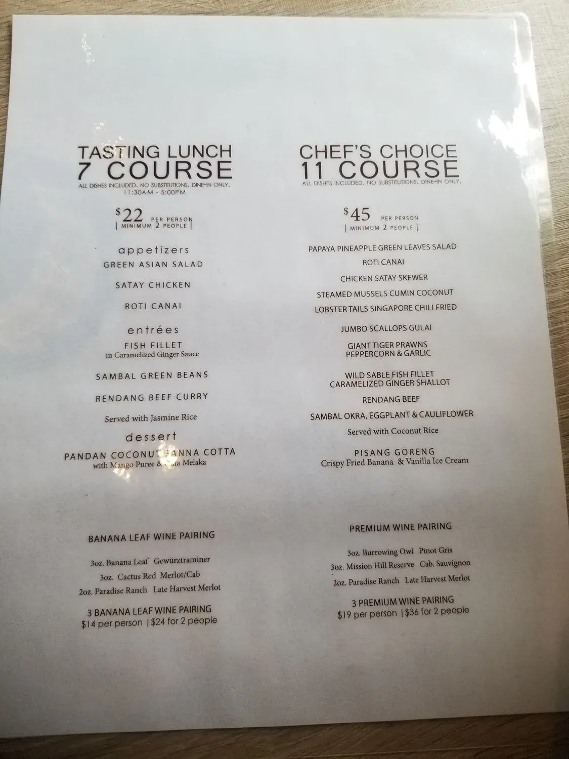 Menu 6