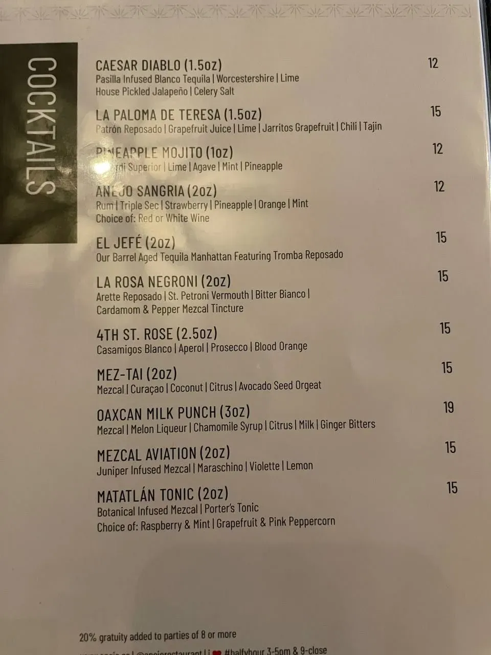 Menu 4