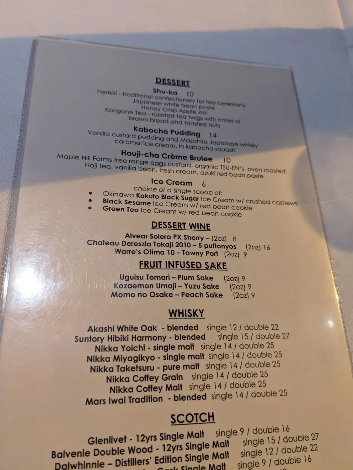 Menu 6