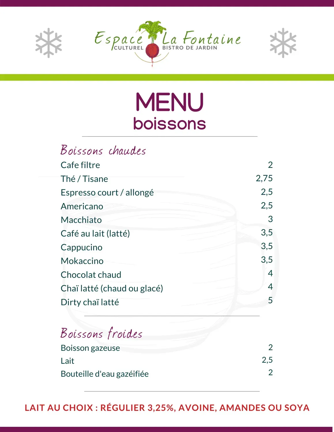 Menu 3