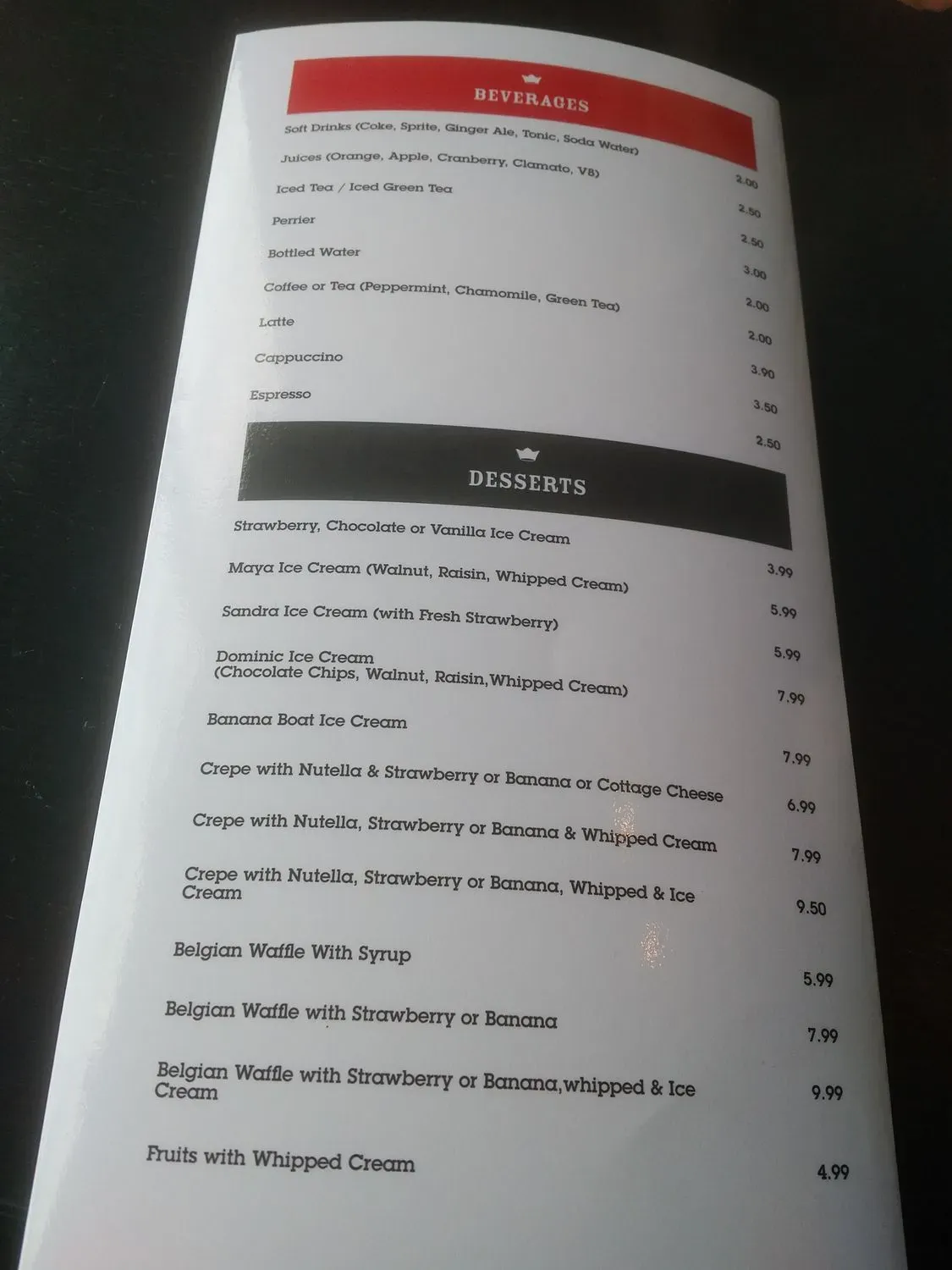 Menu 6