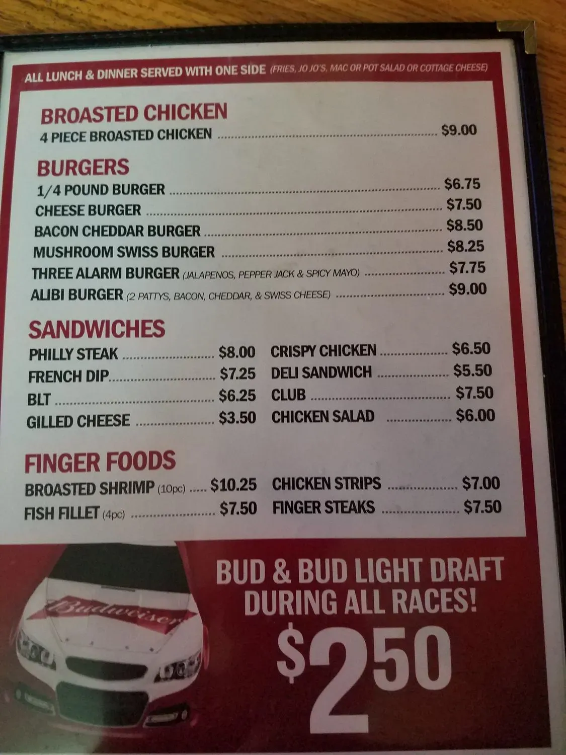 Menu 3