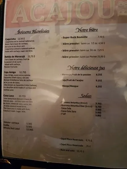 Menu 6