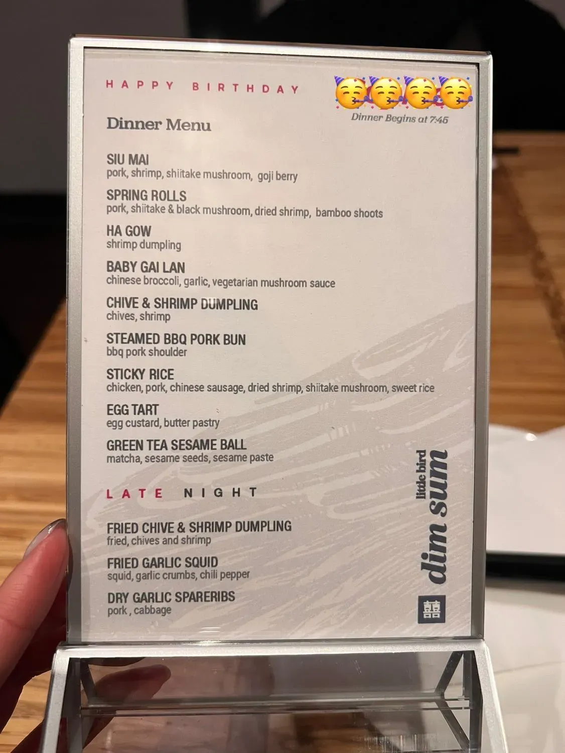 Menu 3