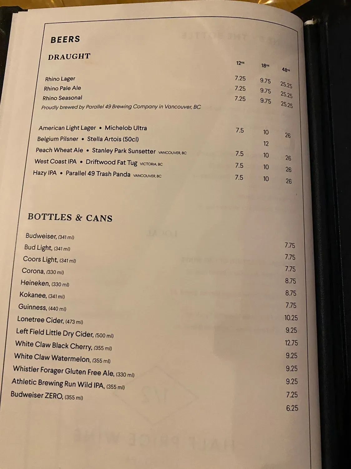 Menu 6