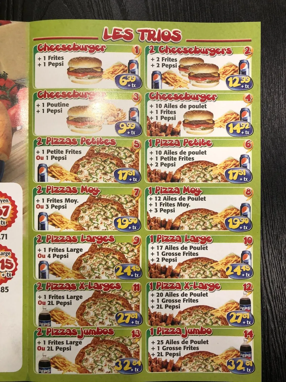 Menu 3