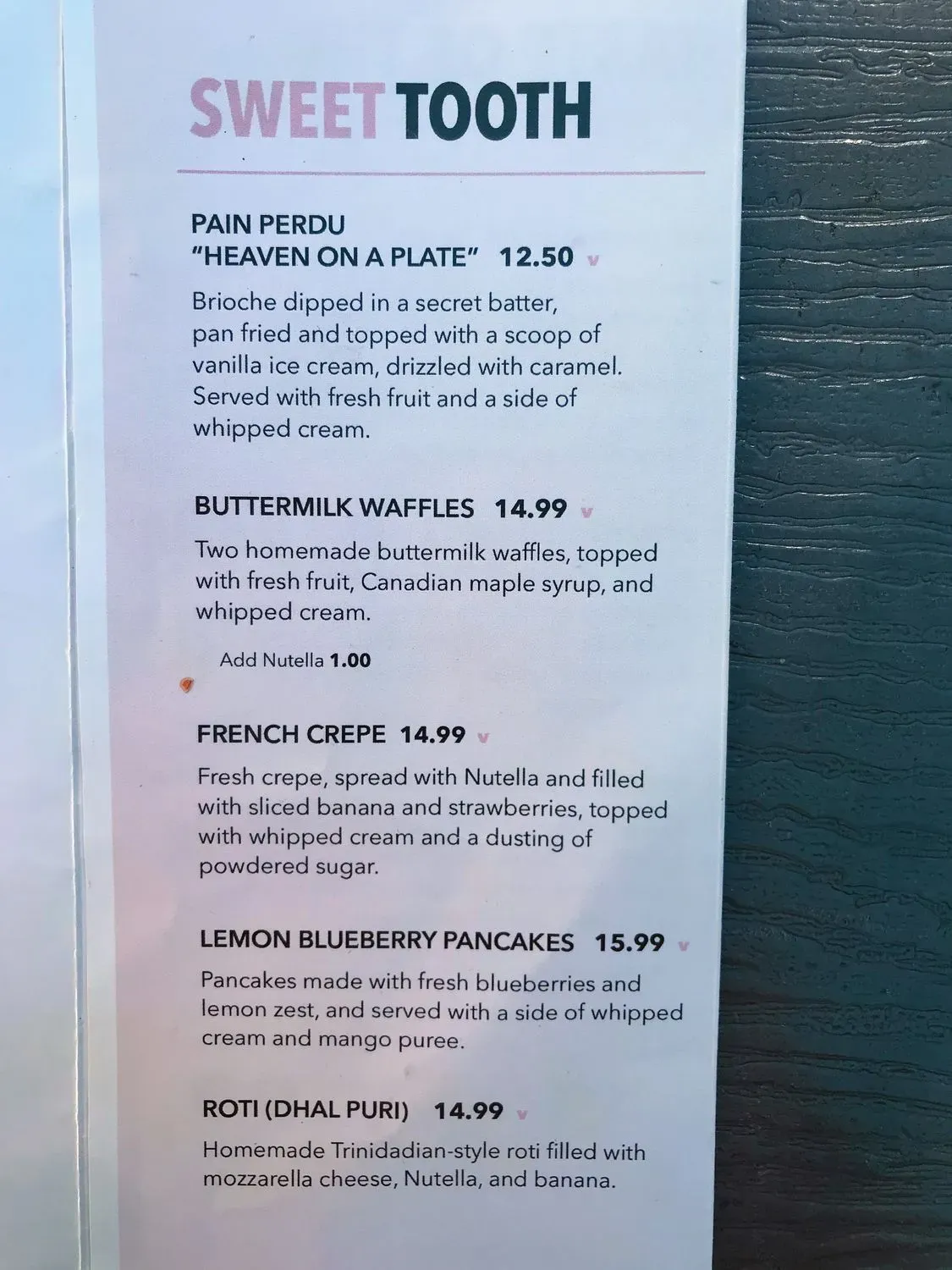 Menu 6