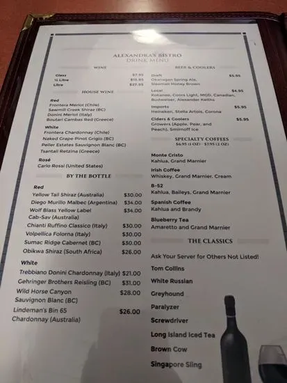 Menu 6