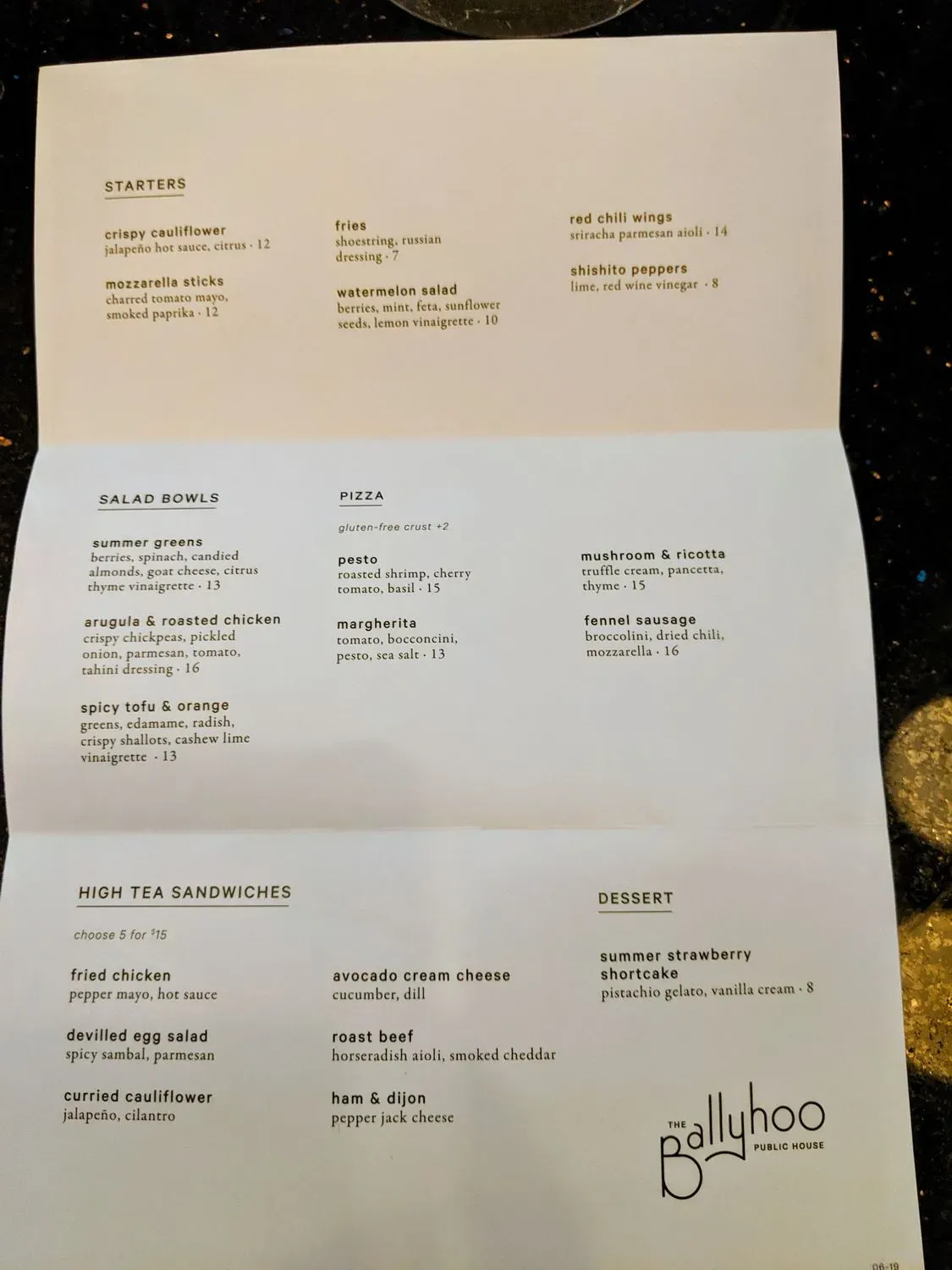 Menu 4